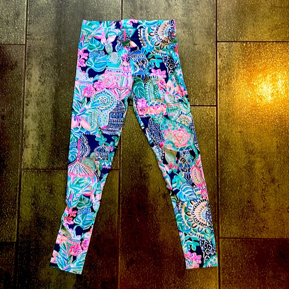Lilly Pulitzer leggings, girls size L